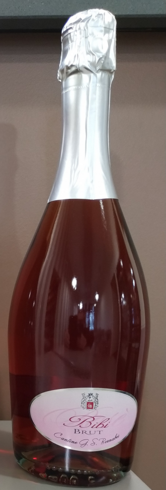 Spumante bibi rosé brut cantine g.s. bernabei