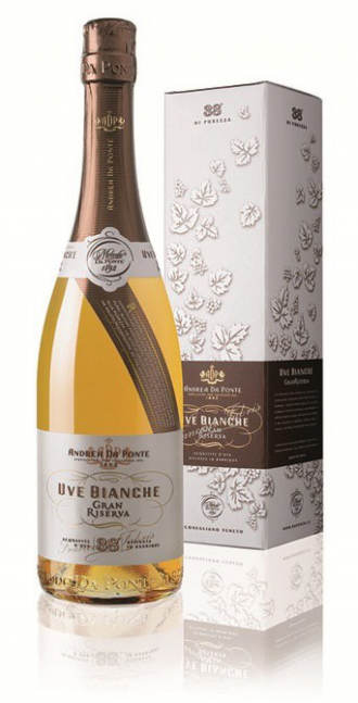 Grappa gran riserva uve bianche andrea da ponte