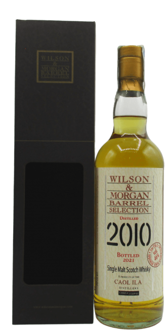 Wilson & morgan caol ila fill bourbon finish 46%vol.