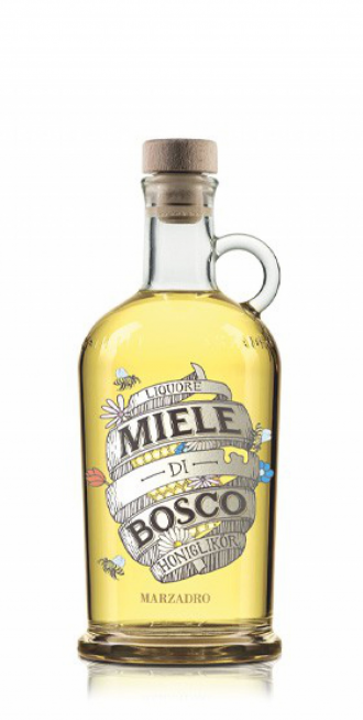 Liquore infusione miele di bosco marzadro cl.0.50