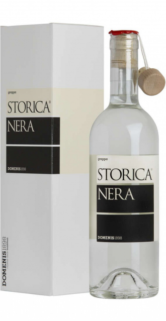 Grappa storica nera domenis cl.0.50