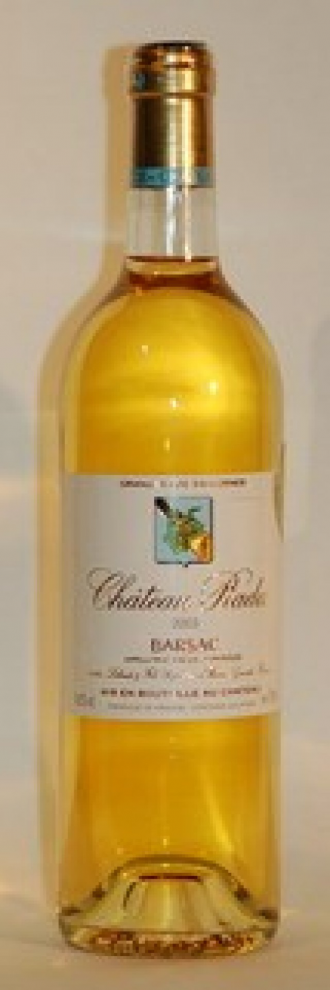 Chateau piada grand vin de sauternes