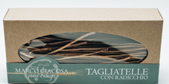 Pasta all'uovo tagliatelle con radicchio marco giacosa gr.250 