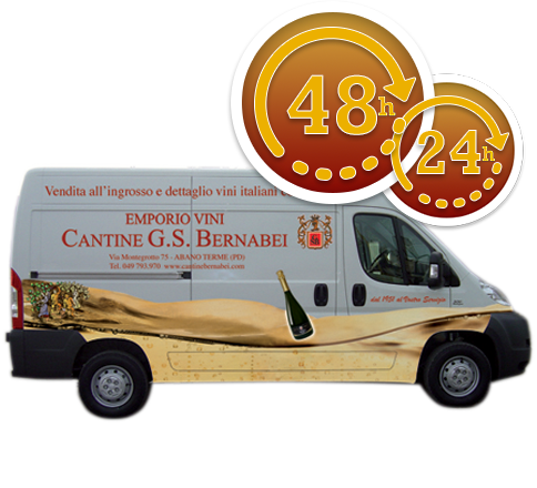 Cantine G.S. Bernabei: Online wine shop with quick delivery times