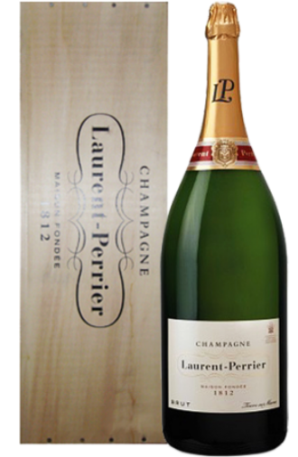 Laurent perrier brut jeroboam 3lt. champagne